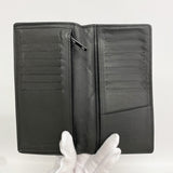 【6ge6467-k】ルイヴィトン 長財布 アエログラム ポルトフォイユブラザ M25942 ノワール【中古】メンズ