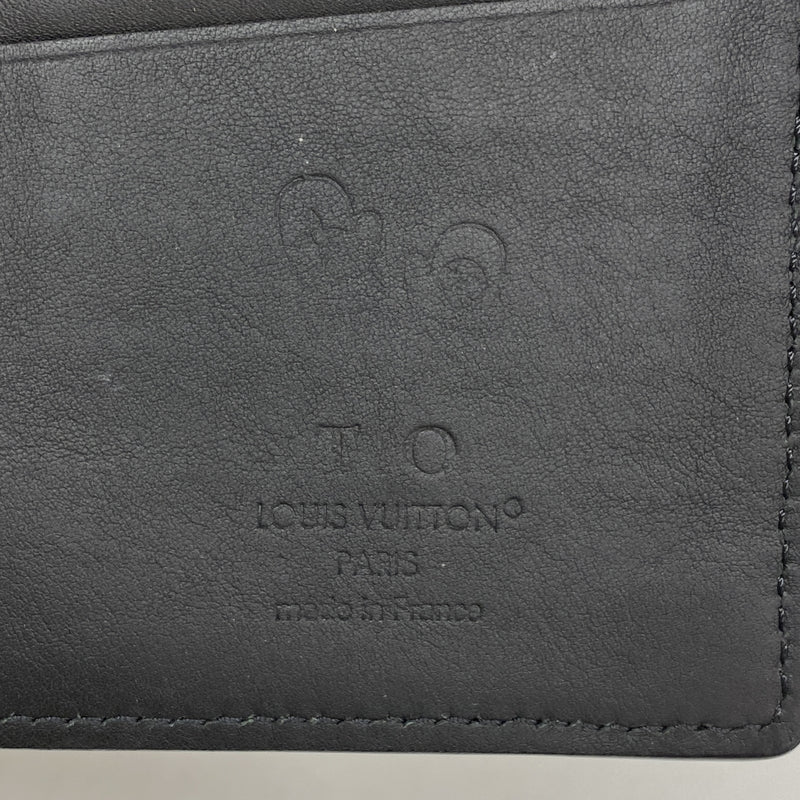 【6ge6467-k】ルイヴィトン 長財布 アエログラム ポルトフォイユブラザ M25942 ノワール【中古】メンズ