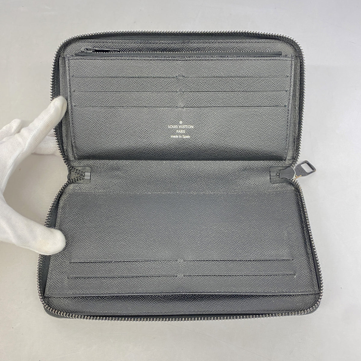 【6ge6472-k】ルイヴィトン 長財布 モノグラム ロゴストーリー ジッピーオーガナイザー M67826 ブラウン【中古】メンズ