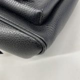 【6ge6474-k】グッチ リュック・デイパック ソーホー レザー ブラック ゴールド金具【中古】レディース