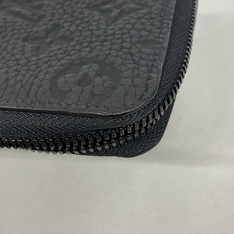 【6ge6480-k】ルイヴィトン 長財布 トリヨン ジッピーウォレットヴェルティカル M69047 ノワール【中古】メンズ