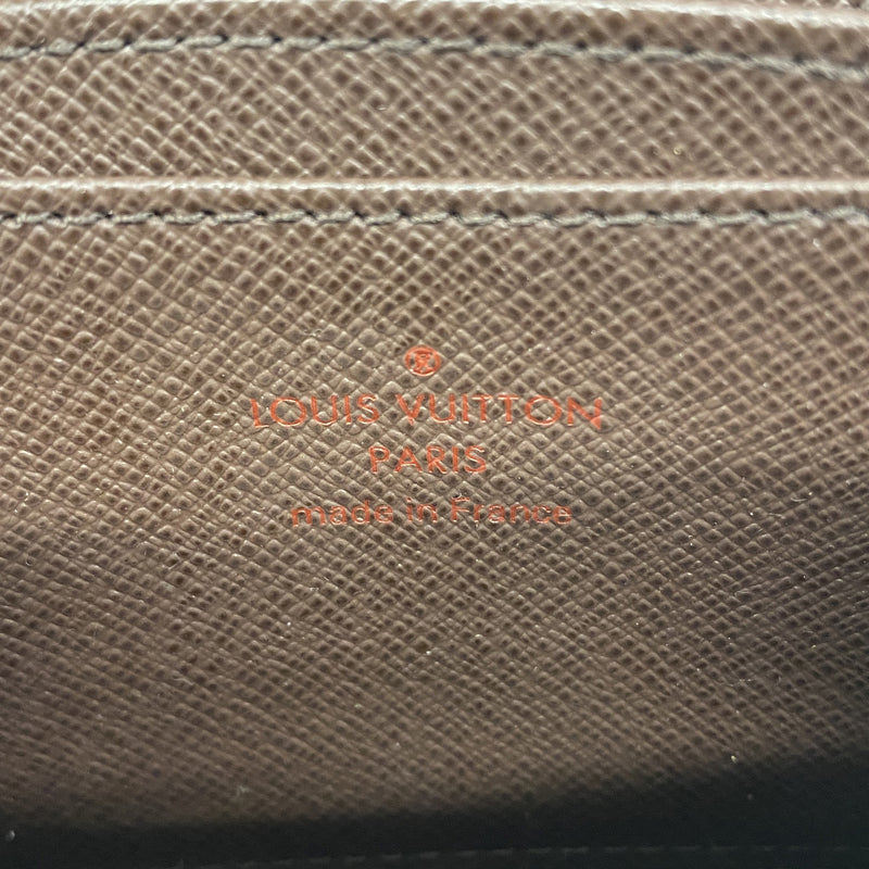 【6ge6483-k】ルイヴィトン コインケース ダミエ ジッピーコインパース N63070 エベヌ【中古】メンズ レディース ユニセックス
