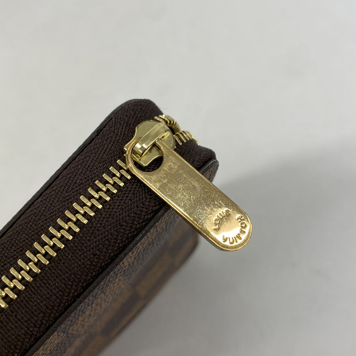 【6ge6483-k】ルイヴィトン コインケース ダミエ ジッピーコインパース N63070 エベヌ【中古】メンズ レディース ユニセックス