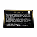【6ge6493-k】シャネル ポーチ クロスワード レザー ベージュ ブラック シルバー金具【中古】レディース