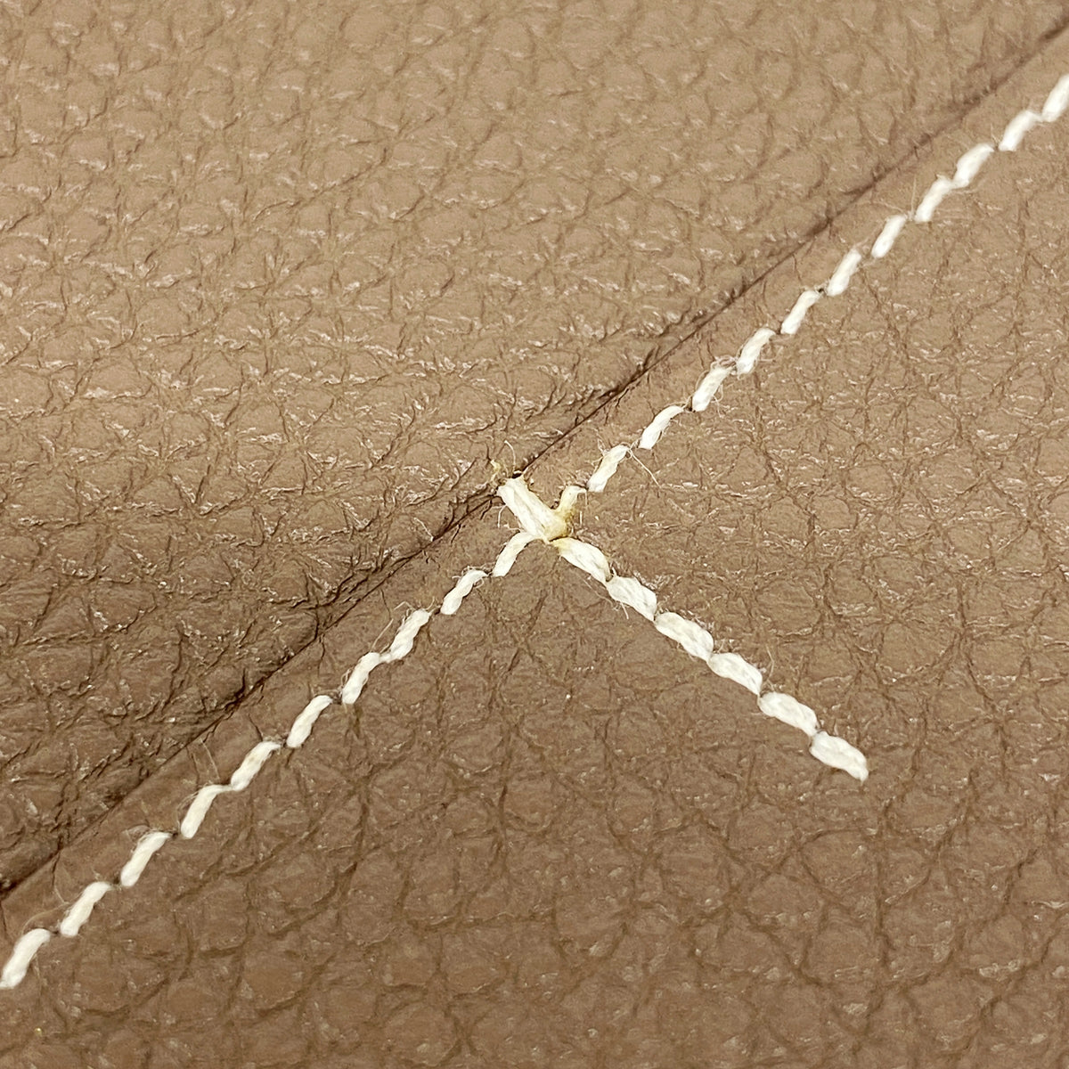 【6ge6496】エルメス 長財布 ドゴンGM トゴ エトゥープ シルバー金具 □O刻印【中古】メンズ レディース ユニセックス
