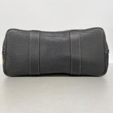 【6ge6497】エルメス トートバッグ ガーデンパーティPM トワルアッシュ ブラック シルバー金具 □H刻印【中古】レディース