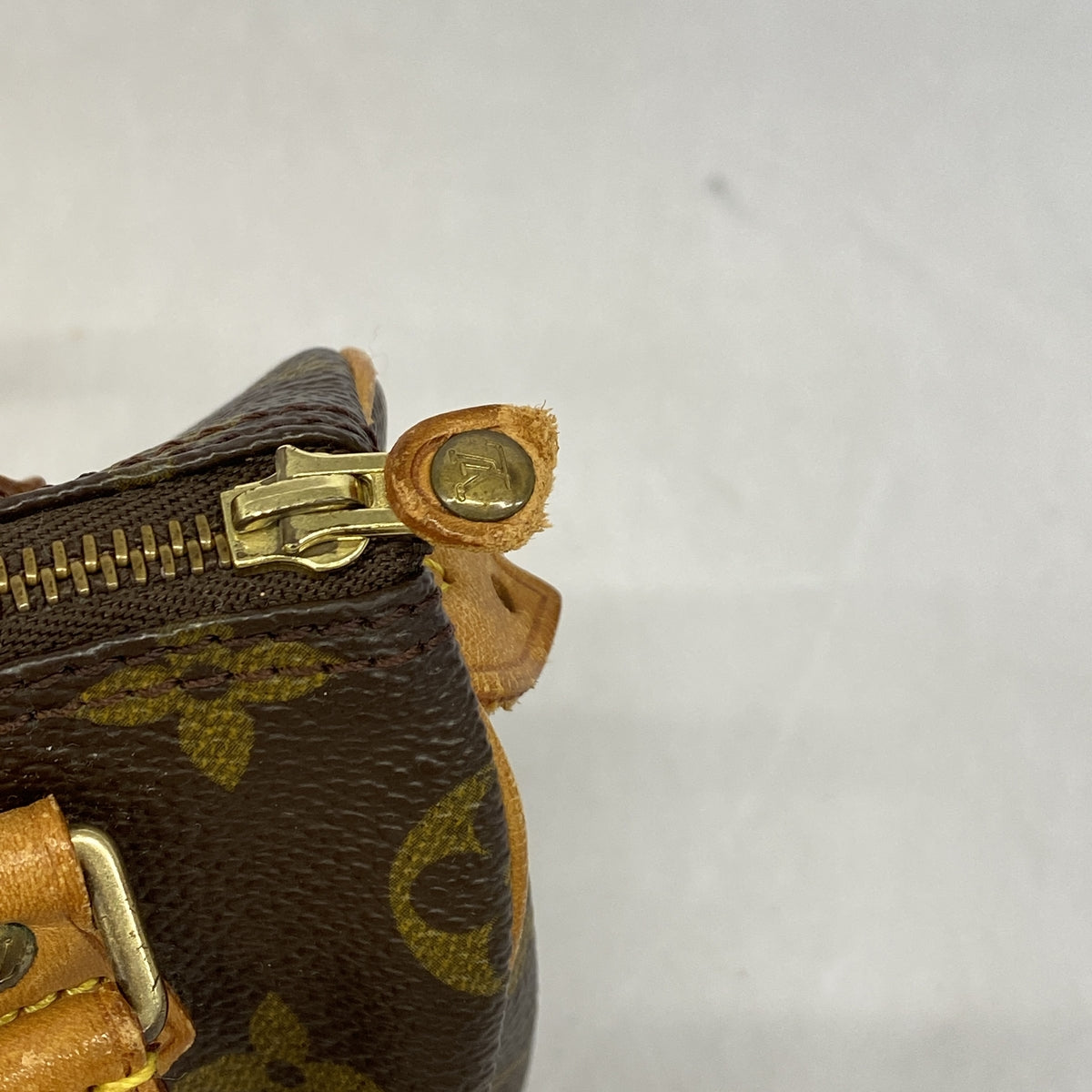 【6ge6504】ルイヴィトン ハンドバッグ モノグラム ミニスピーディ M41534 ブラウン【中古】レディース