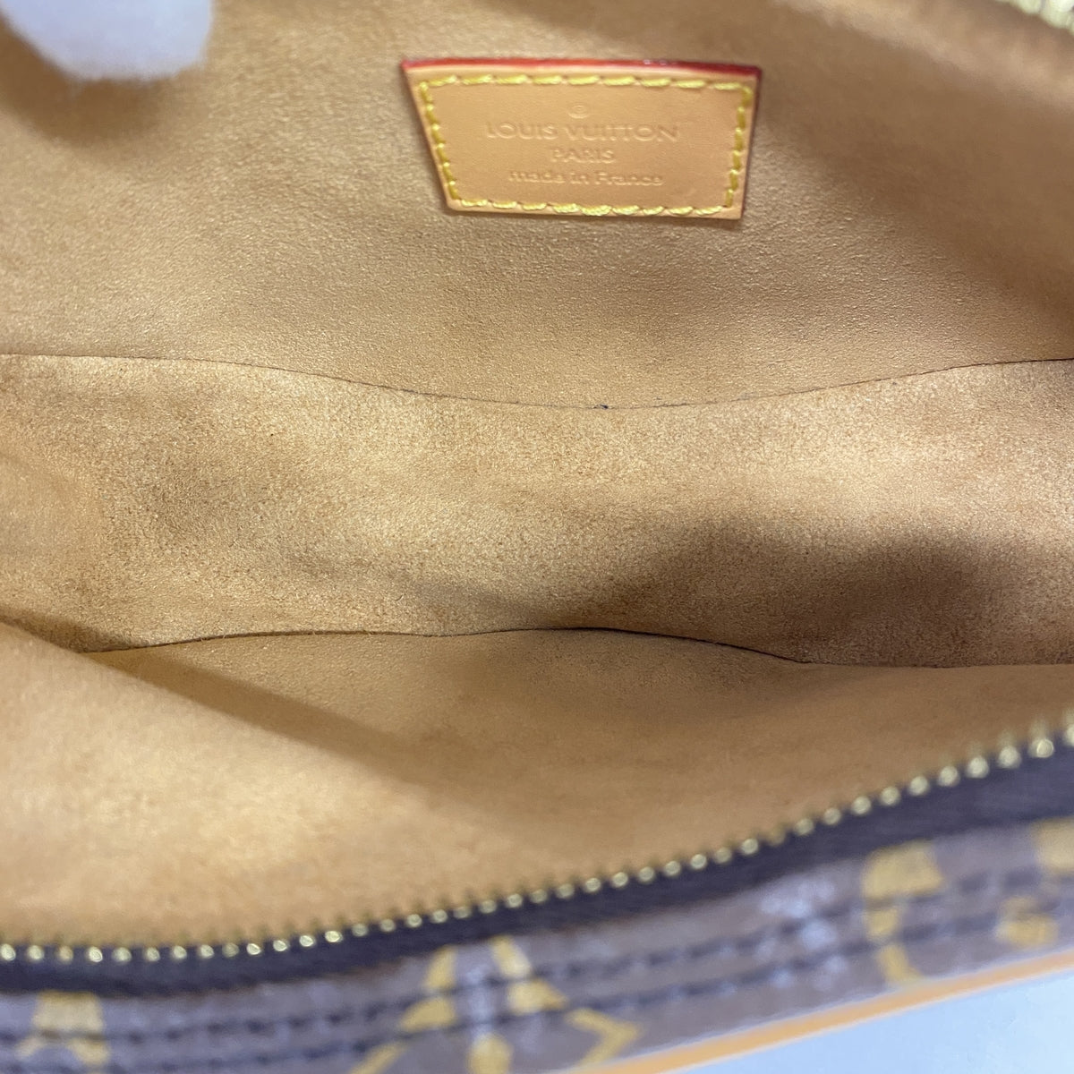 【6ge6505】ルイヴィトン ハンドバッグ モノグラム ループ M81098 ブラウン 2wayバッグ【中古】レディース