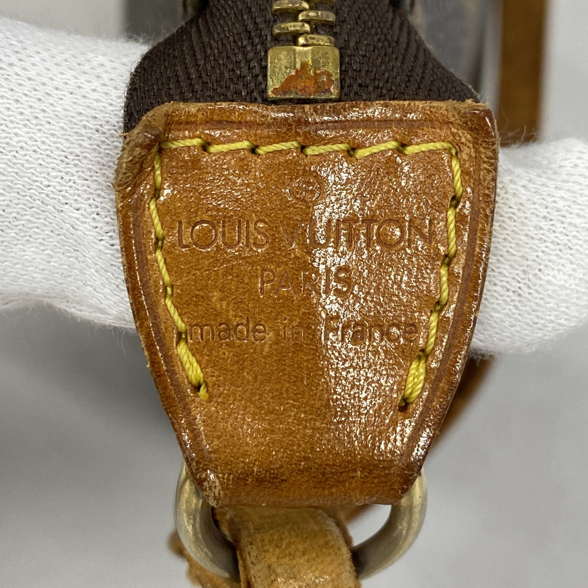 【6ge6508】ルイヴィトン ポーチ モノグラム ポシェットアクセソワール M51980 ブラウン【中古】レディース