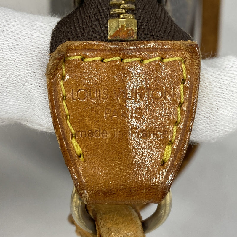 【6ge6508】ルイヴィトン ポーチ モノグラム ポシェットアクセソワール M51980 ブラウン【中古】レディース