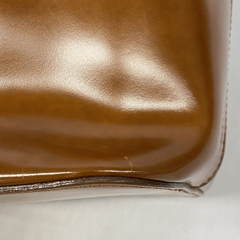【6ge6513】カルティエ ショルダーバッグ パンテール レザー ブラウン シルバー金具【中古】レディース