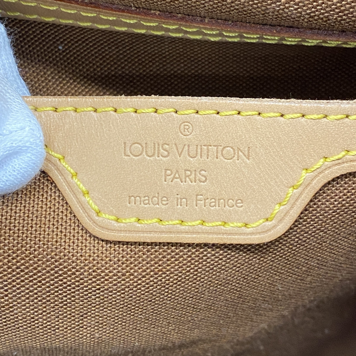 【6ge6520】ルイヴィトン リュック・デイパック モノグラム モンスリGM M51135 ブラウン【中古】レディース