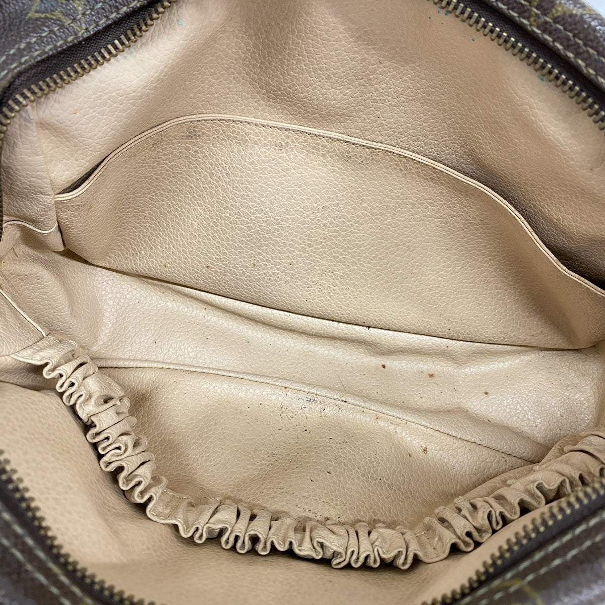 【6ge6532】ルイヴィトン ポーチ モノグラム トゥルーストワレット28 M47522 ブラウン【中古】レディース