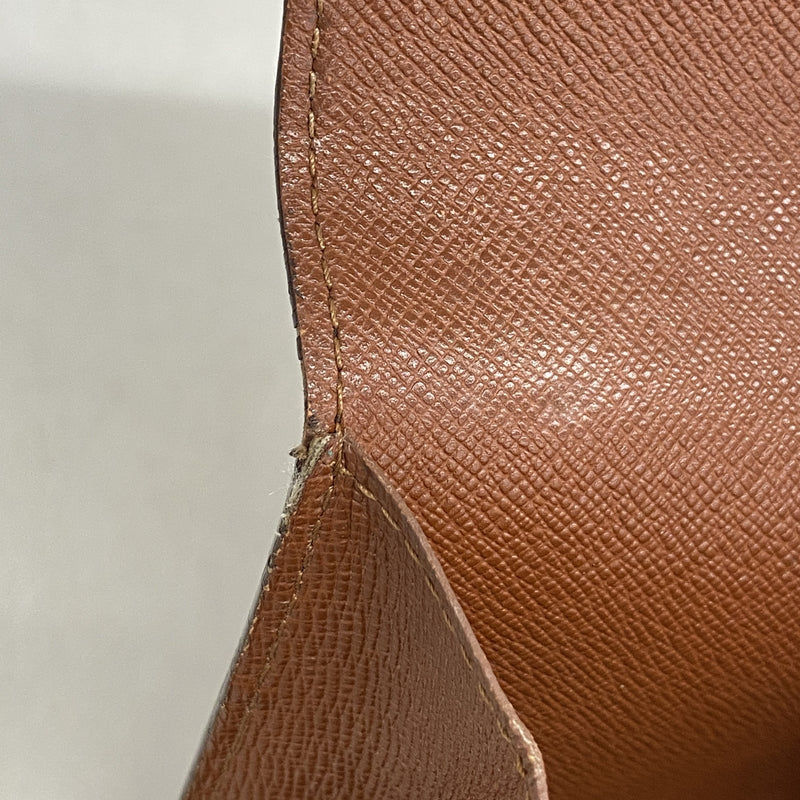 【6ge6535】ルイヴィトン 長財布 モノグラム ポシェットポルトモネクレディ M61725 ブラウン【中古】レディース