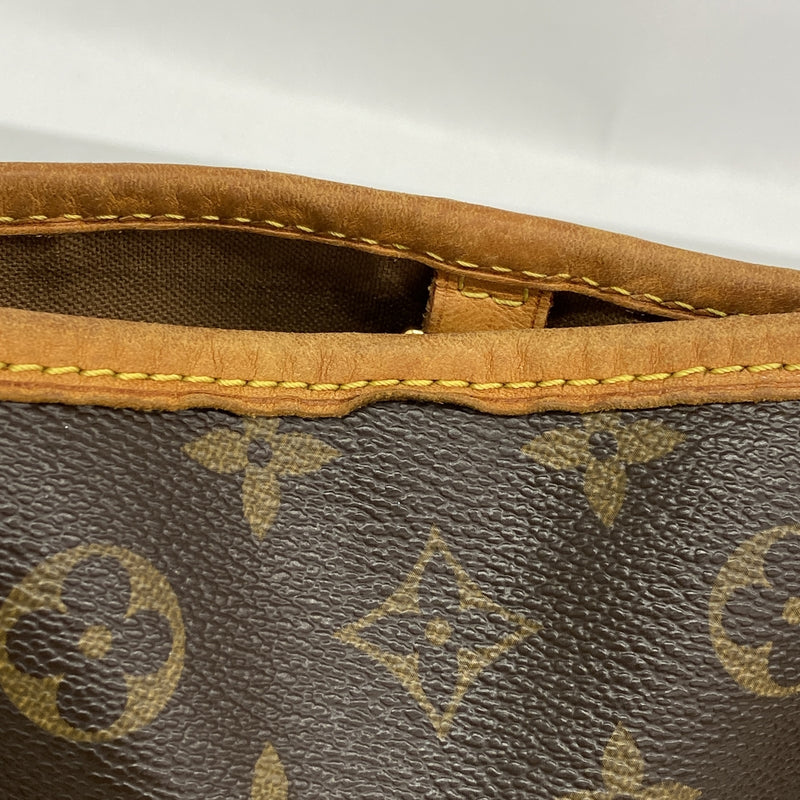 【6ge6554】ルイヴィトン トートバッグ モノグラム バティニョールオリゾンタル M51154 ブラウン【中古】レディース