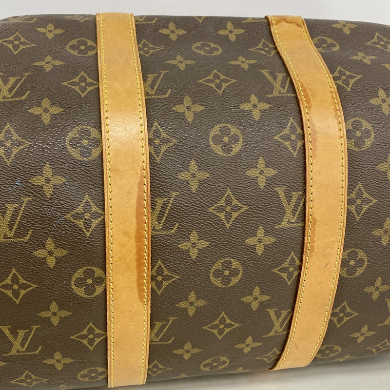 【6ge6555】ルイヴィトン ボストンバッグ モノグラム キーポル45 M41428 ブラウン【中古】メンズ レディース ユニセックス