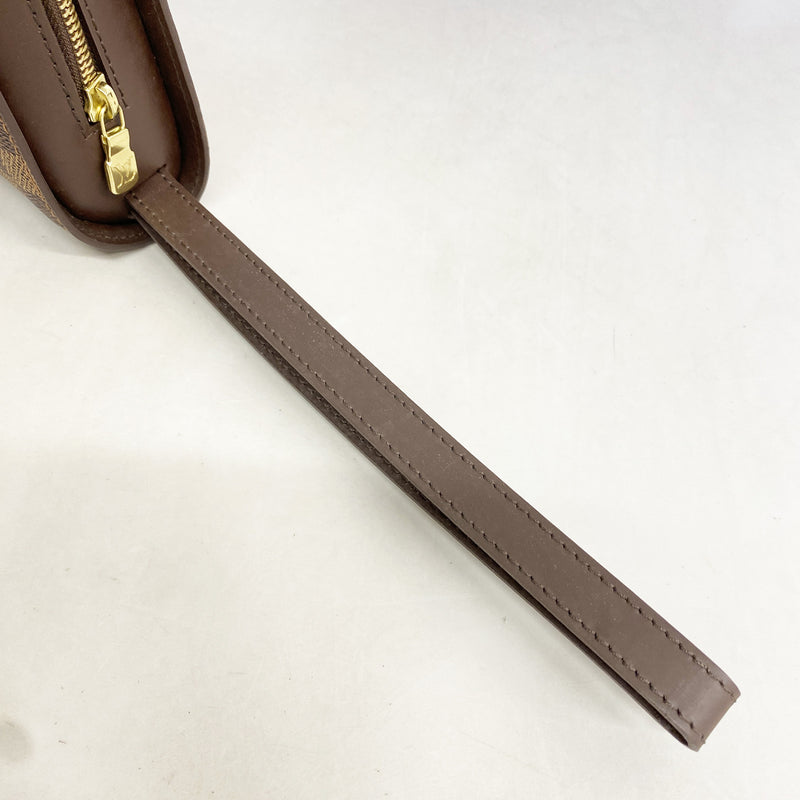 【6ge6564】ルイヴィトン クラッチバッグ ダミエ サンルイ N51993 エベヌ【中古】メンズ