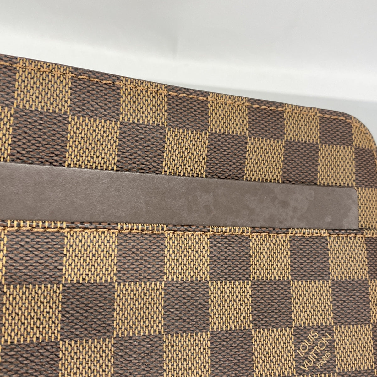 【6ge6564】ルイヴィトン クラッチバッグ ダミエ サンルイ N51993 エベヌ【中古】メンズ