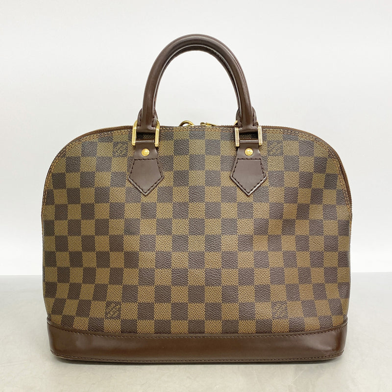【6ge6573】ルイヴィトン ハンドバッグ ダミエ アルマ N51131 エベヌ【中古】レディース