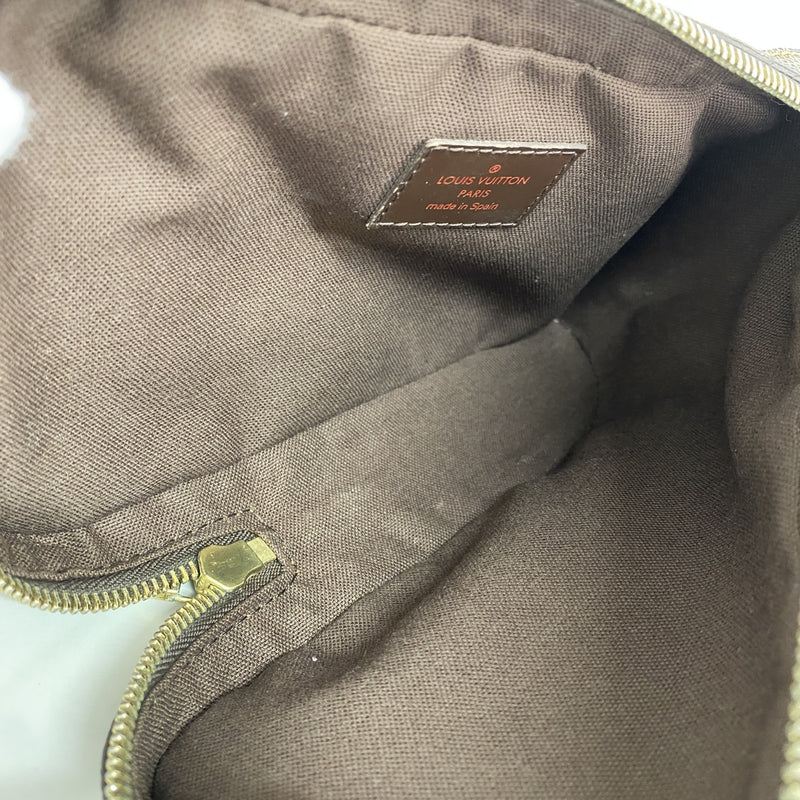 【6ge6574】ルイヴィトン ボディバッグ ダミエ ジェロニモス N51994 エベヌ【中古】メンズ