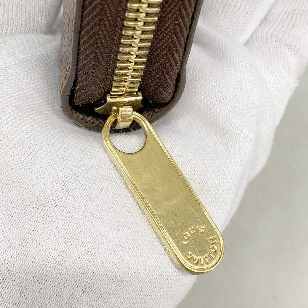 【6ge6575】ルイヴィトン 長財布 ダミエ ジッピーウォレット N41661 エベヌ【中古】メンズ レディース ユニセックス