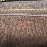 【6ge6575】ルイヴィトン 長財布 ダミエ ジッピーウォレット N41661 エベヌ【中古】メンズ レディース ユニセックス