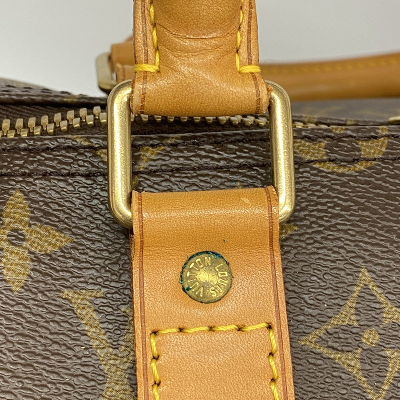 【6ge6577】ルイヴィトン ボストンバッグ モノグラム キーポル55 M41424 ブラウン【中古】メンズ レディース ユニセックス