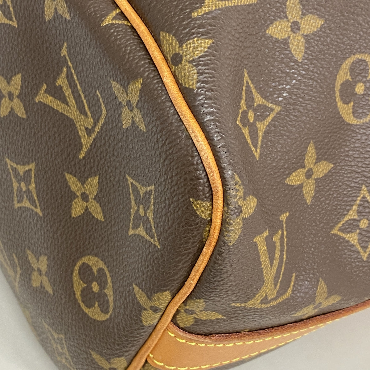 【6ge6579】ルイヴィトン ボストンバッグ モノグラム フラネリー45 M51115 ブラウン【中古】メンズ レディース ユニセックス