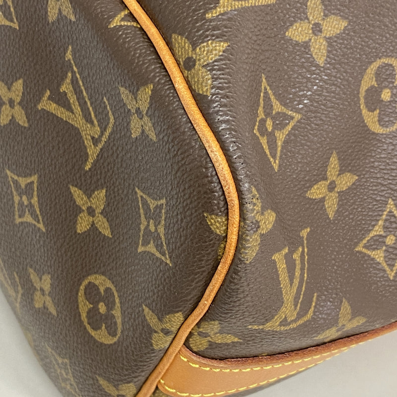 【6ge6579】ルイヴィトン ボストンバッグ モノグラム フラネリー45 M51115 ブラウン【中古】メンズ レディース ユニセックス
