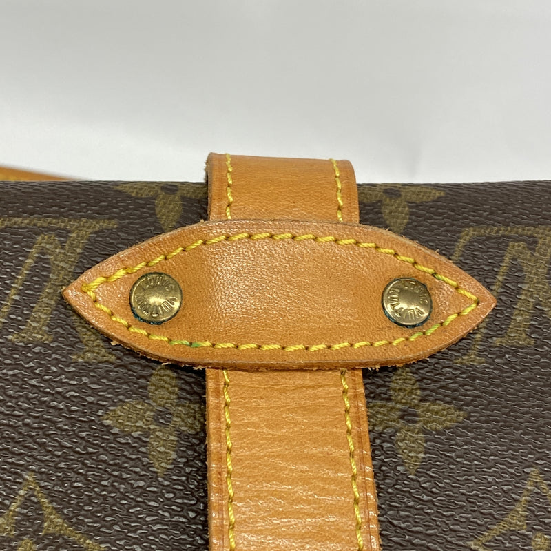 【6ge6583】ルイヴィトン ショルダーバッグ モノグラム ソミュール35 M42254 ブラウン【中古】レディース