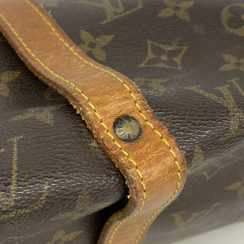 【6ge6584】ルイヴィトン ショルダーバッグ モノグラム ソミュール30 M42256 ブラウン【中古】レディース