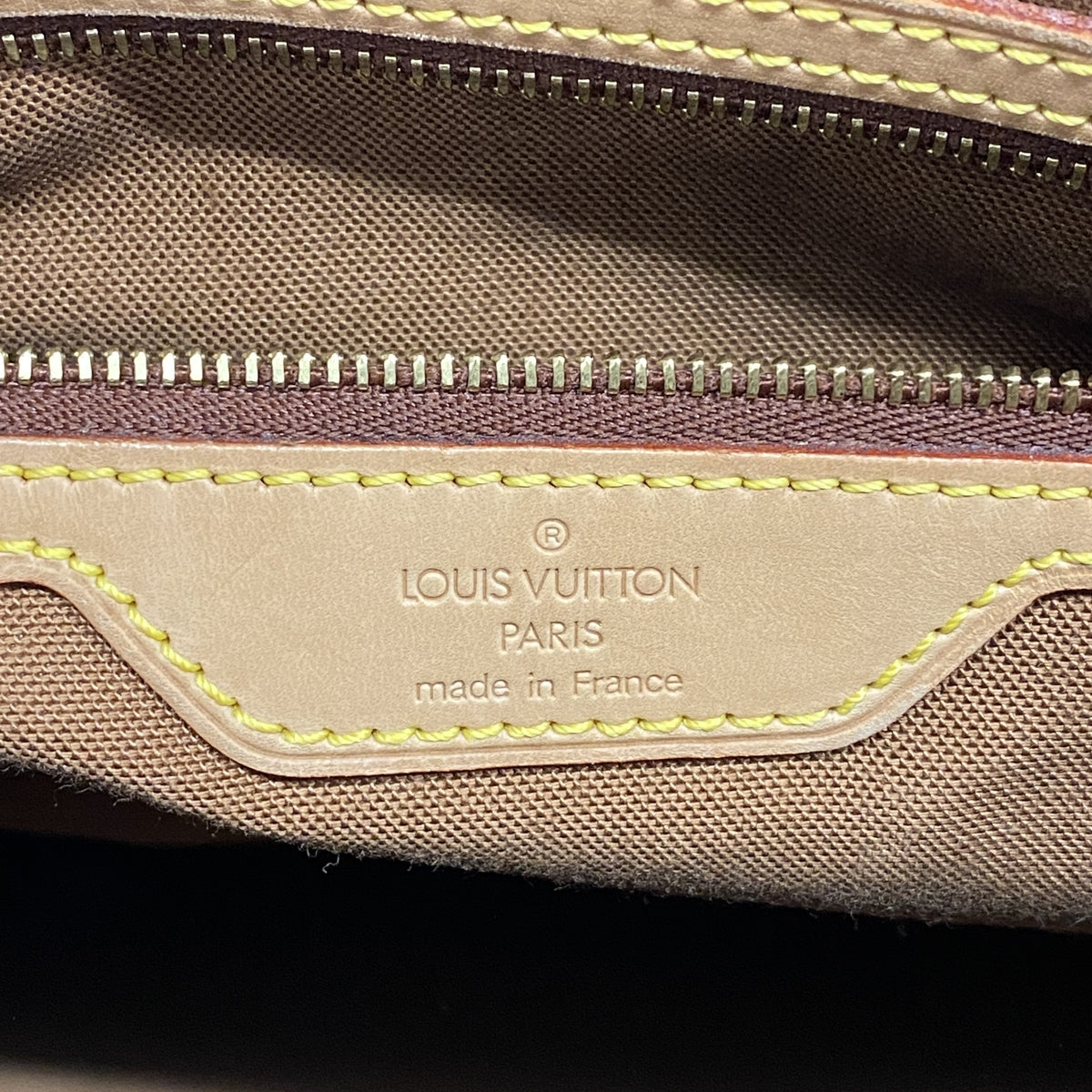 【6ge6589】ルイヴィトン トートバッグ モノグラム カバメゾ M51151 ブラウン【中古】レディース
