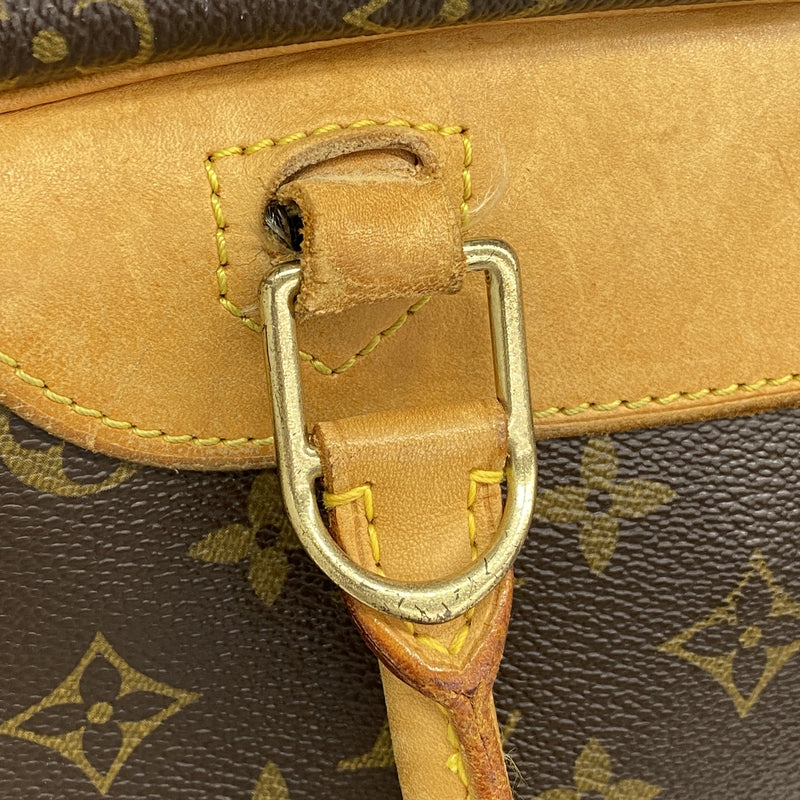 【6ge6593】ルイヴィトン ハンドバッグ モノグラム ドーヴィル M47270 ブラウン【中古】レディース
