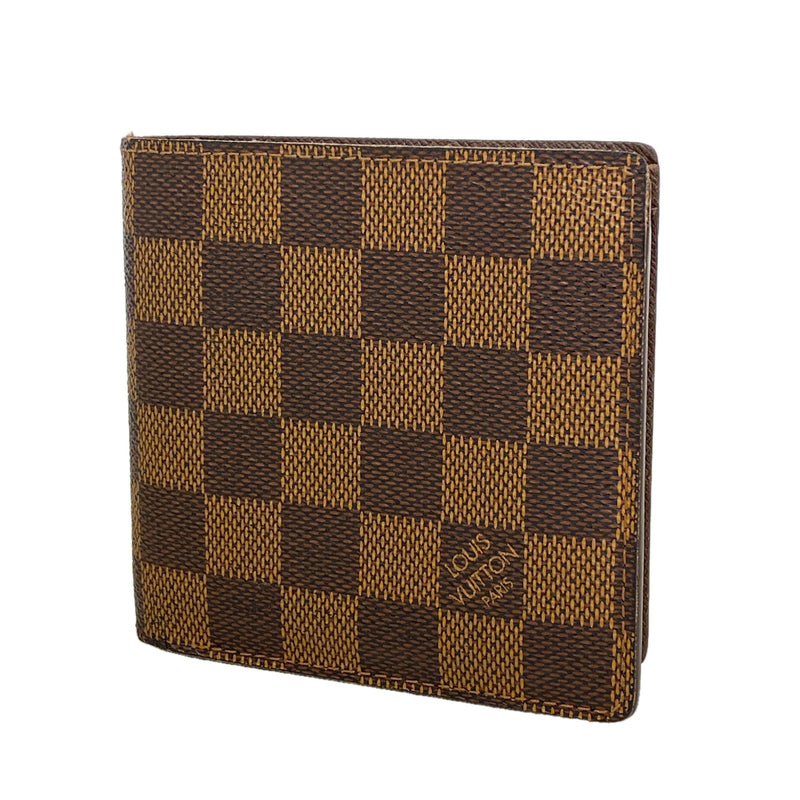 【6ge6596】ルイヴィトン 財布 ダミエ ポルトビエカルトクレディモネ N61665 エベヌ【中古】メンズ