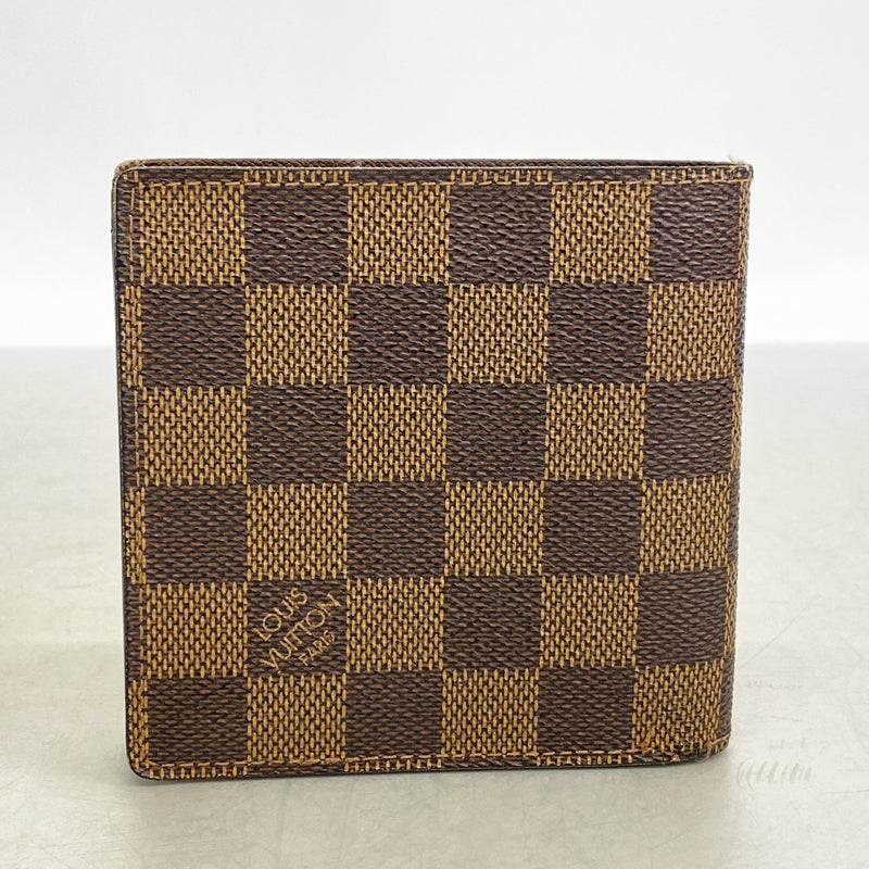 【6ge6596】ルイヴィトン 財布 ダミエ ポルトビエカルトクレディモネ N61665 エベヌ【中古】メンズ