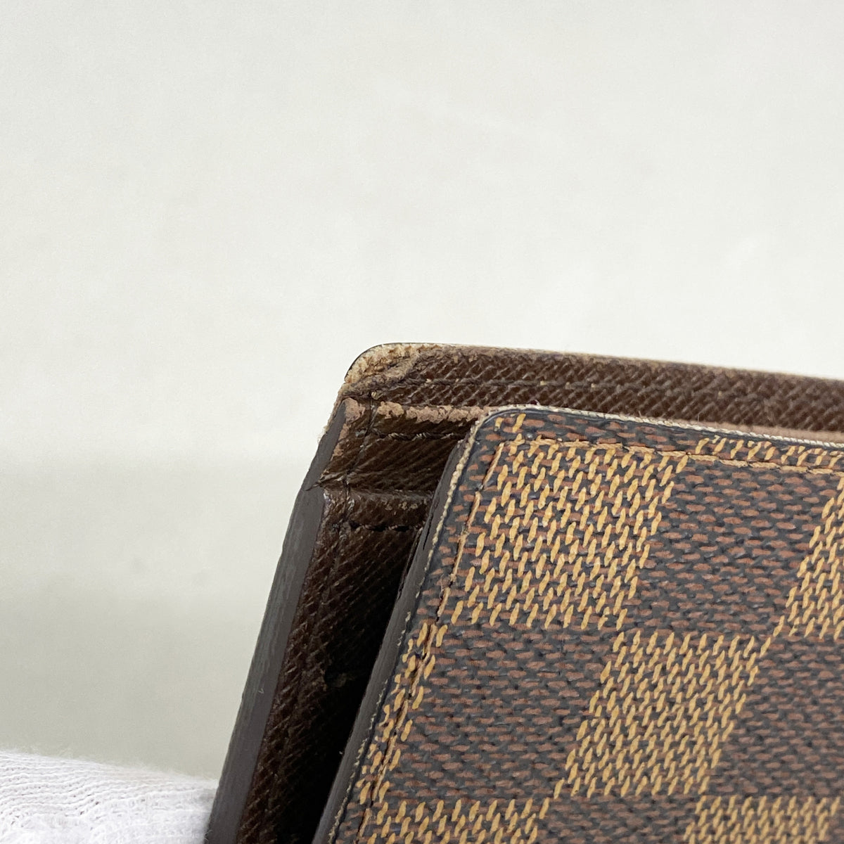 【6ge6596】ルイヴィトン 財布 ダミエ ポルトビエカルトクレディモネ N61665 エベヌ【中古】メンズ