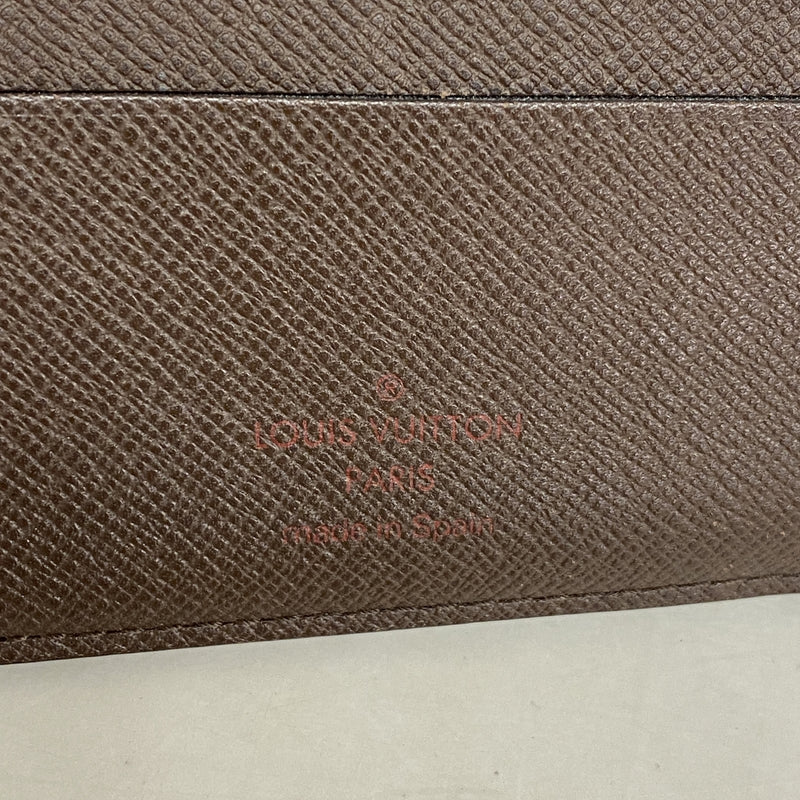 【6ge6596】ルイヴィトン 財布 ダミエ ポルトビエカルトクレディモネ N61665 エベヌ【中古】メンズ