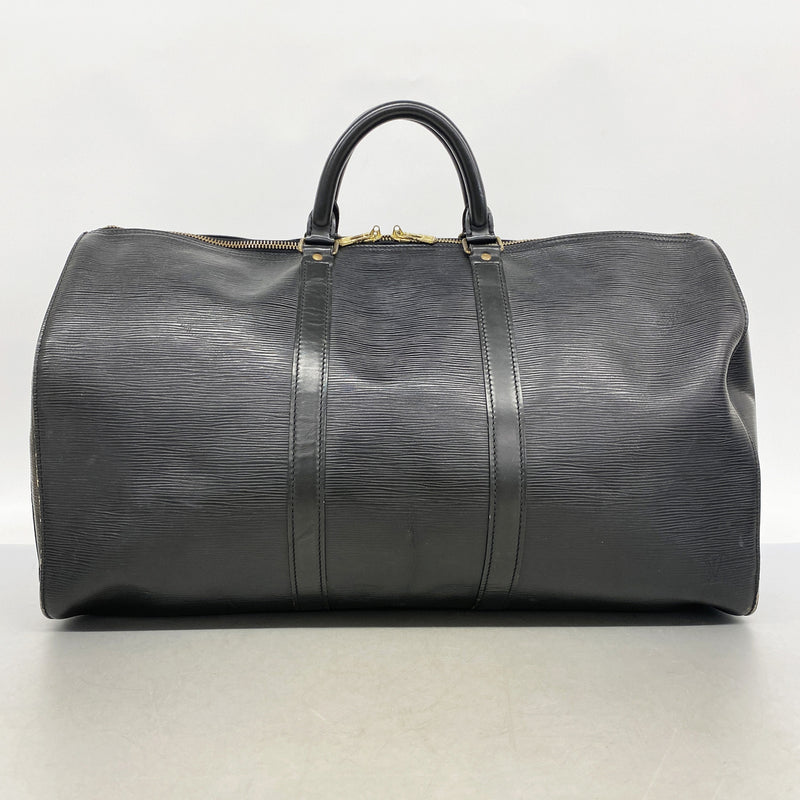 【6ge6597】ルイヴィトン ボストンバッグ エピ キーポル50 M42962 ノワール【中古】メンズ レディース ユニセックス