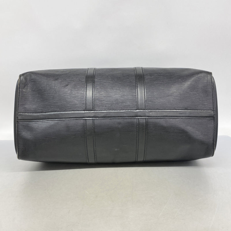 【6ge6597】ルイヴィトン ボストンバッグ エピ キーポル50 M42962 ノワール【中古】メンズ レディース ユニセックス