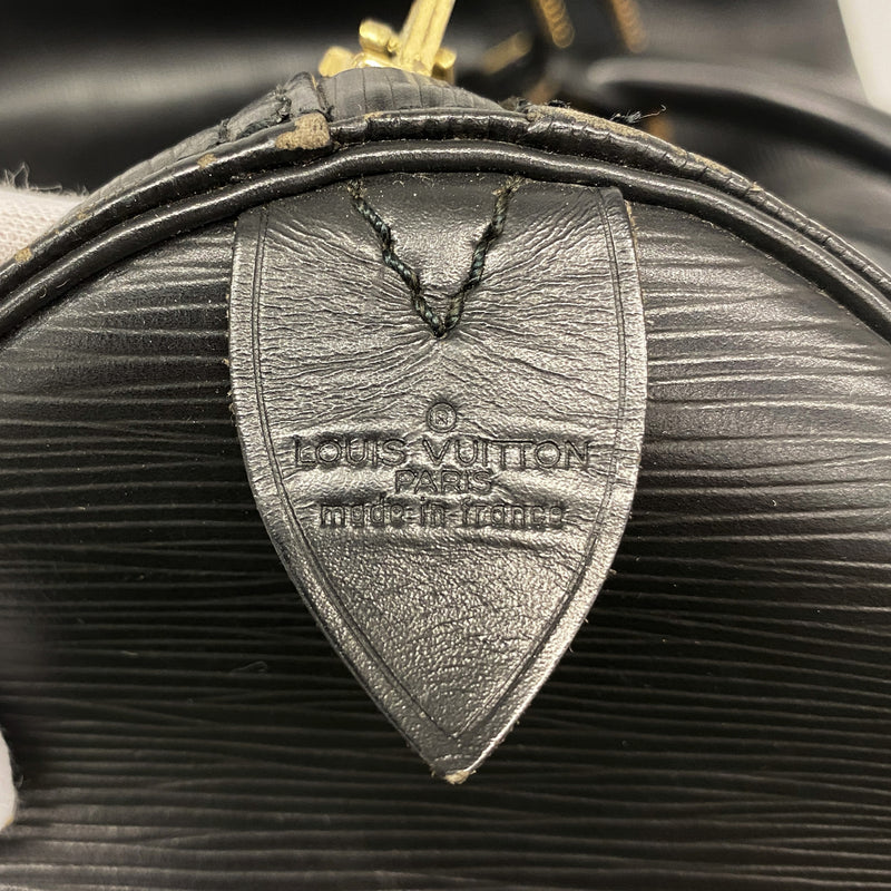 【6ge6597】ルイヴィトン ボストンバッグ エピ キーポル50 M42962 ノワール【中古】メンズ レディース ユニセックス