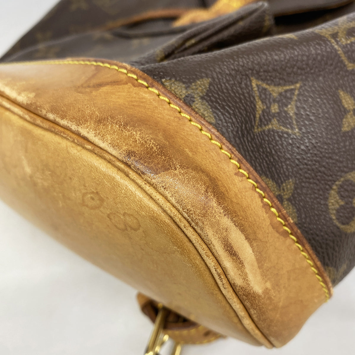 【6ge6598】ルイヴィトン リュック・デイパック モノグラム モンスリMM M51136 ブラウン【中古】レディース