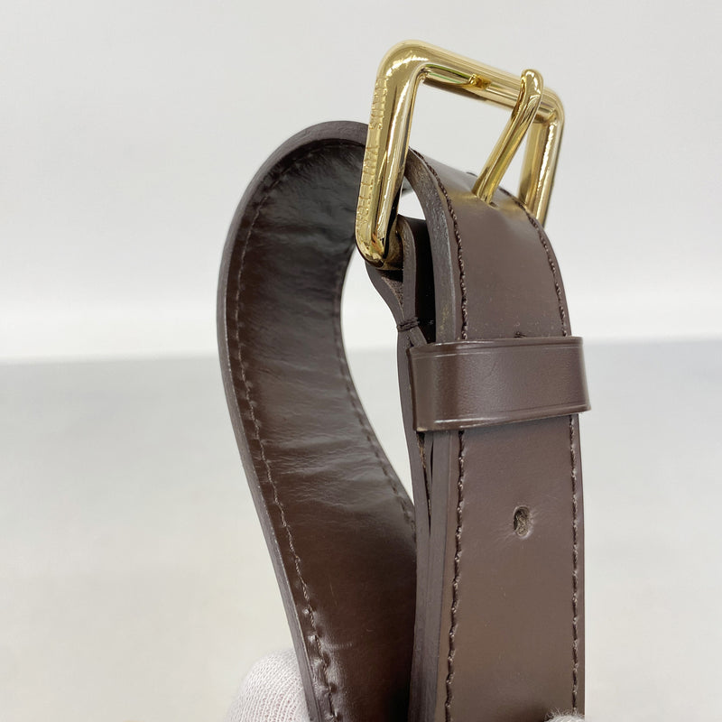 【6ge6599】ルイヴィトン ショルダーバッグ ダミエ テムズGM N48181 エベヌ【中古】レディース