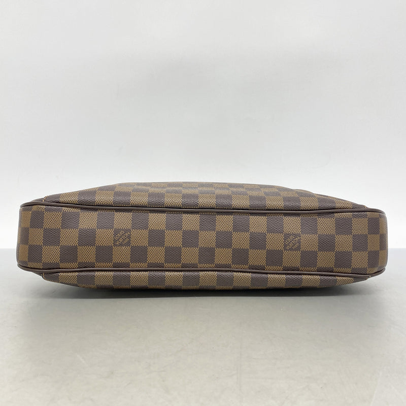 【6ge6599】ルイヴィトン ショルダーバッグ ダミエ テムズGM N48181 エベヌ【中古】レディース