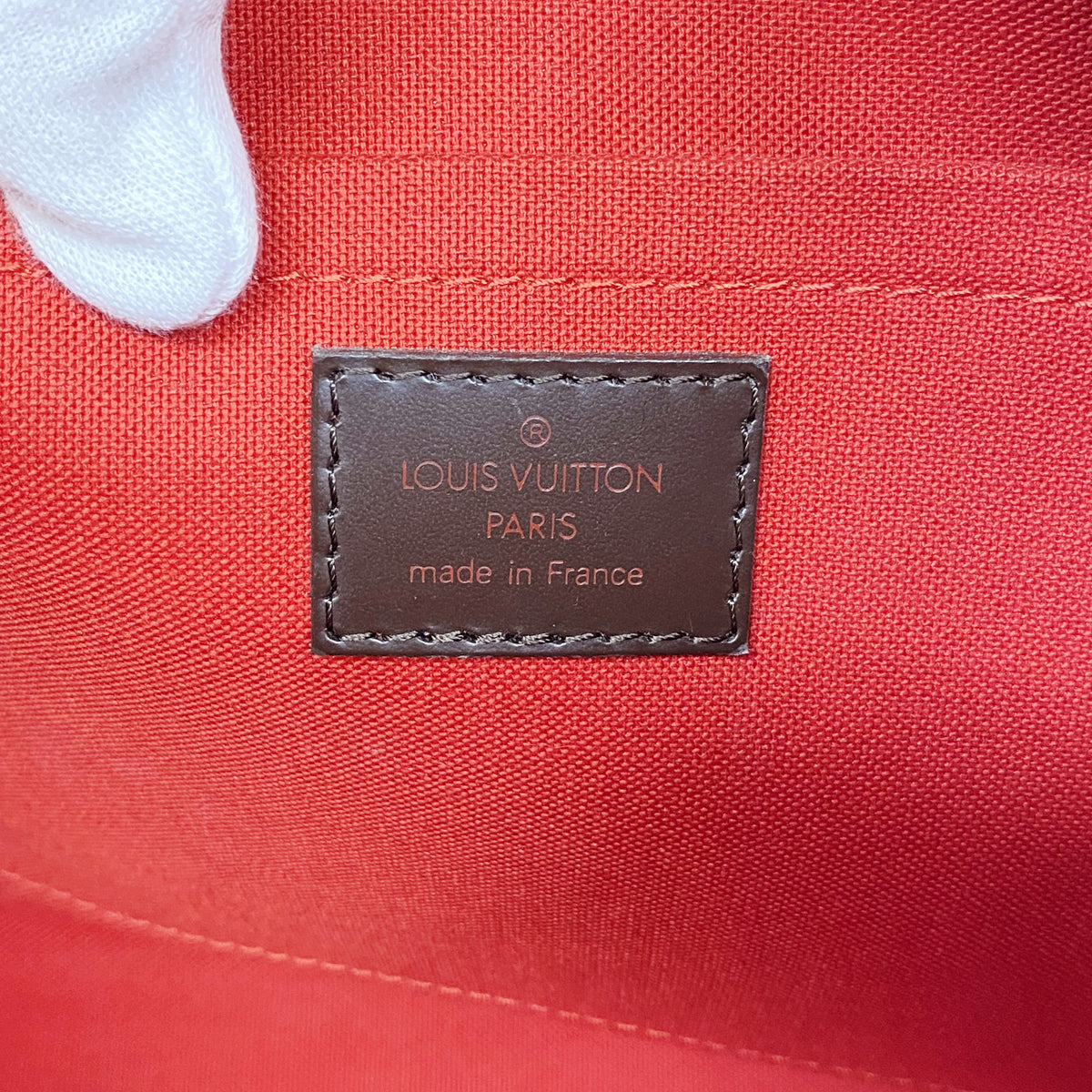 【6ge6599】ルイヴィトン ショルダーバッグ ダミエ テムズGM N48181 エベヌ【中古】レディース