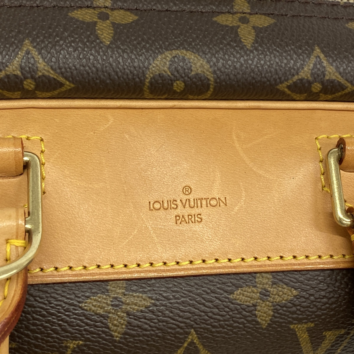 【6ge6604】ルイヴィトン ハンドバッグ モノグラム ドーヴィル M47270 ブラウン【中古】レディース