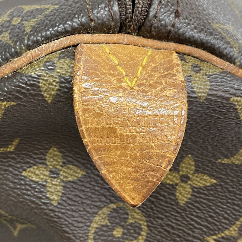 【6ge6606】ルイヴィトン ハンドバッグ モノグラム スピーディ40 M41106 ブラウン【中古】レディース