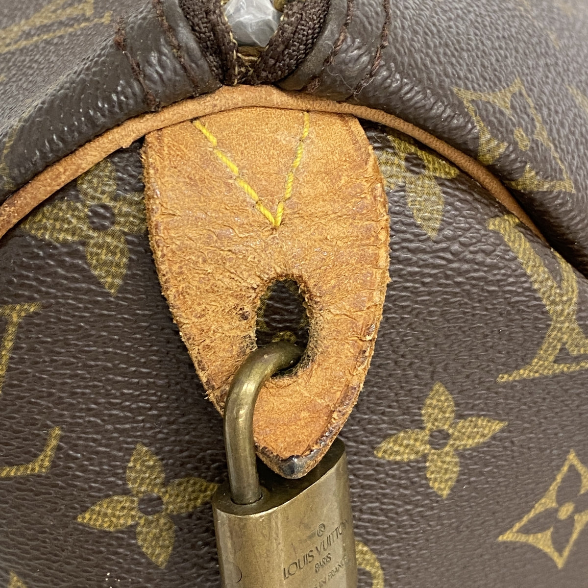 【6ge6606】ルイヴィトン ハンドバッグ モノグラム スピーディ40 M41106 ブラウン【中古】レディース