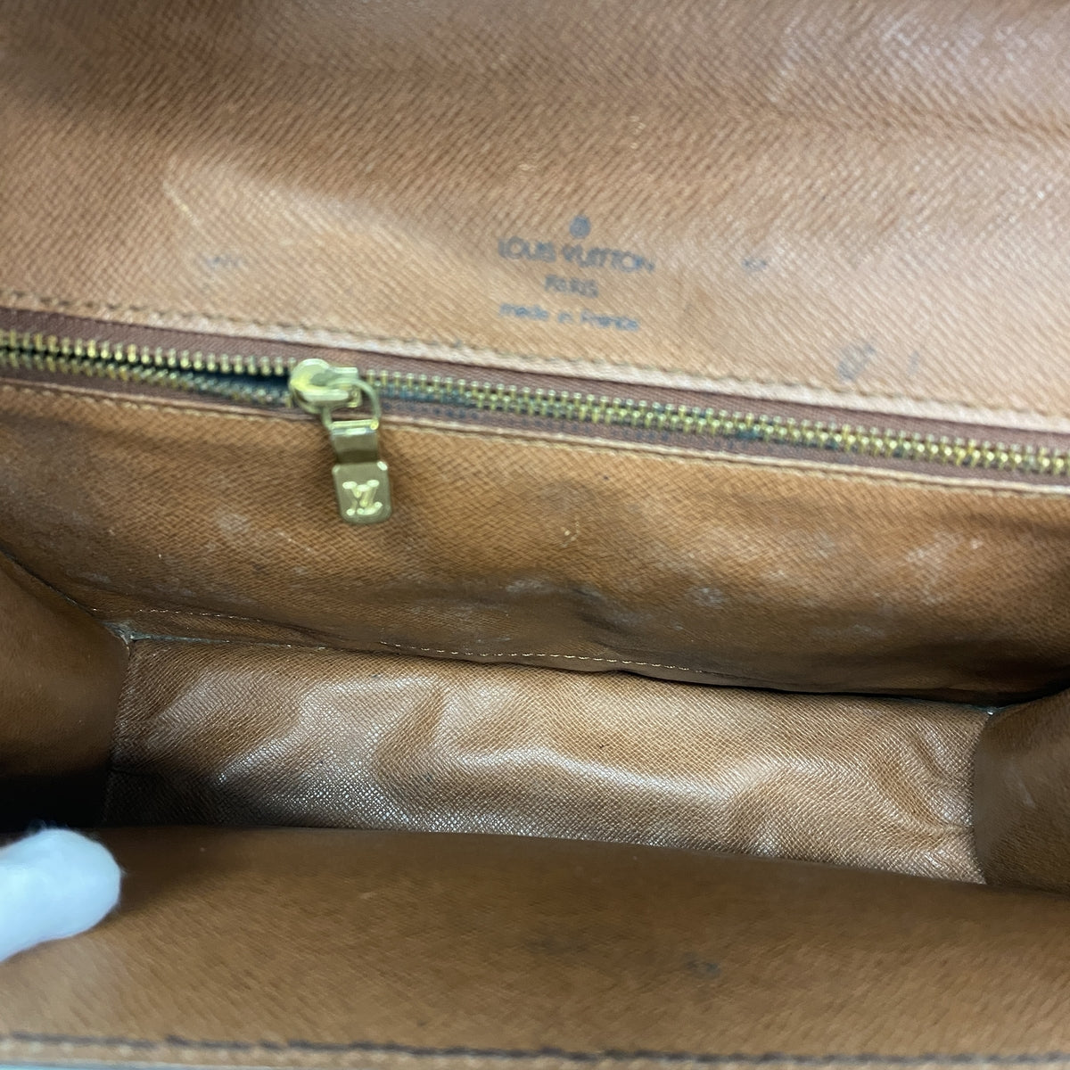 【6ge6607】ルイヴィトン ハンドバッグ モノグラム モンソー26 M51187 ブラウン 2wayバッグ【中古】レディース