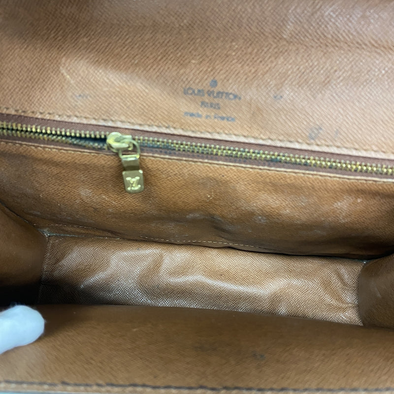 【6ge6607】ルイヴィトン ハンドバッグ モノグラム モンソー26 M51187 ブラウン 2wayバッグ【中古】レディース