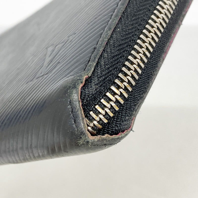 【6ge6612】ルイヴィトン 長財布 エピ ジッピーウォレット M64838 ノワール ホットピンク【中古】レディース